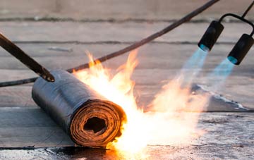 Weel asphalt flat roofing repairs