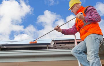 Weel soft wash roof cleaning