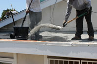 Weel flat roofing repair