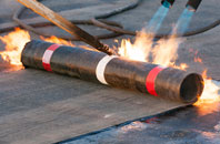 Weel flat roof sealing